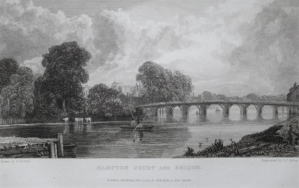 Appraisal: Thames - Cooke George Views on the Thames engraved by