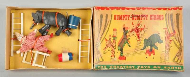 Appraisal: Schoenhut Humpty Dumpty Circus Set American Set consists of a