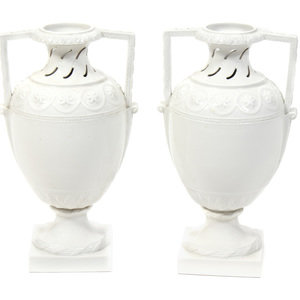 Appraisal: A Pair of Berlin K P M Blanc de Chine