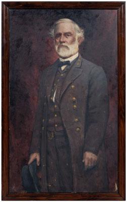 Appraisal: th century Civil War portrait Robert E Lee standing in