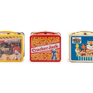 Appraisal: A Cracker Jack Lunch Box a Ronald McDonald Lunch Box