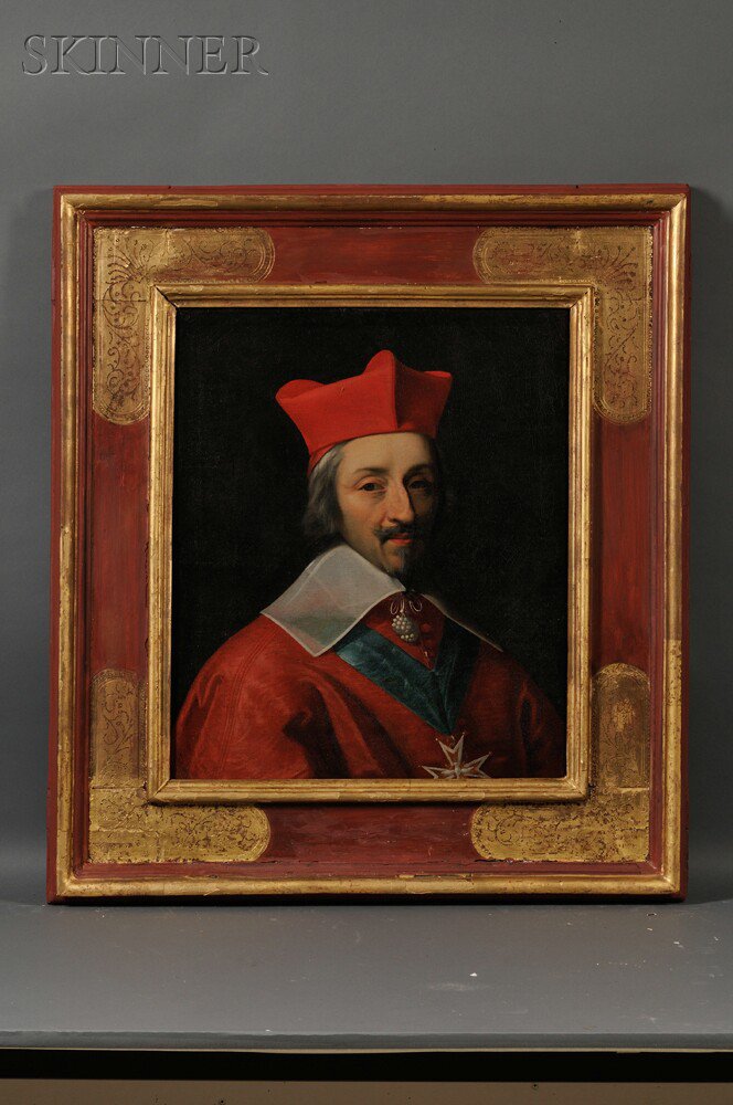 Appraisal: School of Carlo Maratta Italian - Portrait of a Cardinal