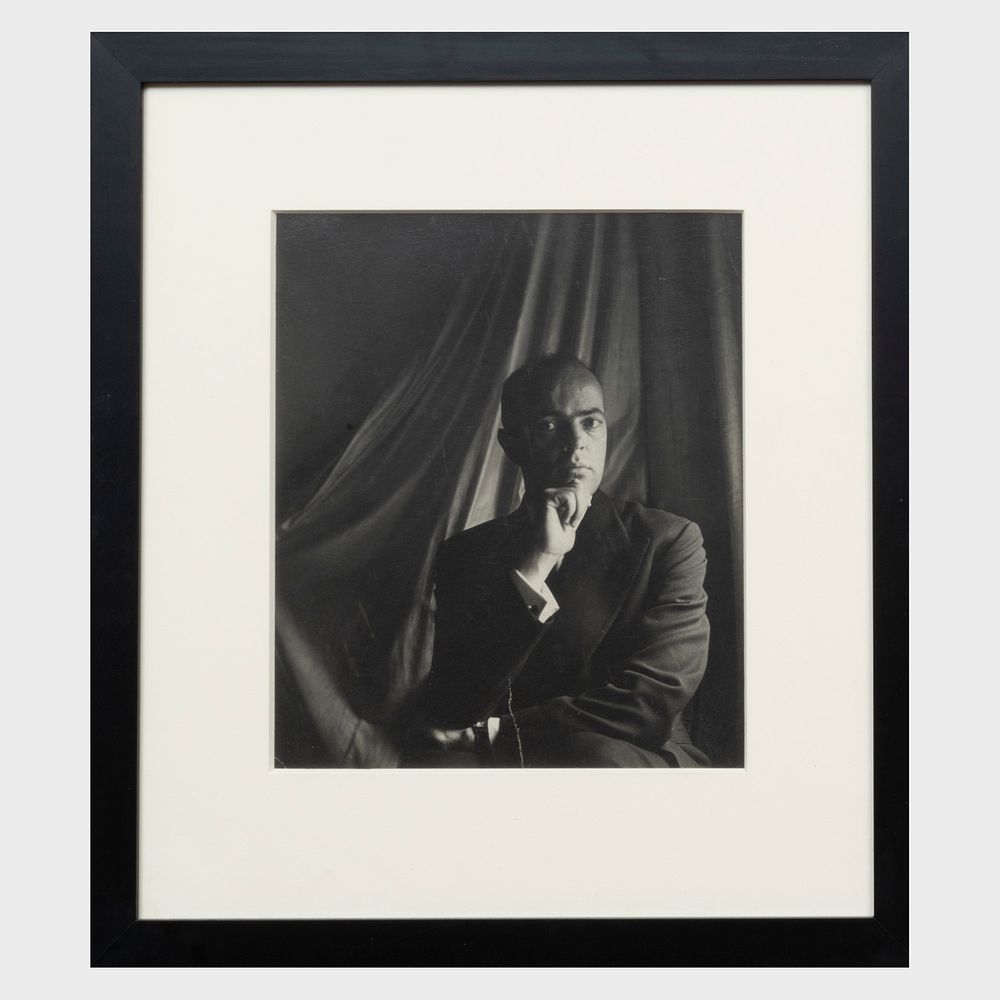 Appraisal: Emerick Bronson - Stuart Preston Gelatin silver print on card