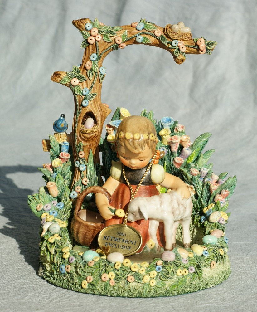 Appraisal: Goebel Hummel Favorite Pet Easter Morning set HUM TMK over