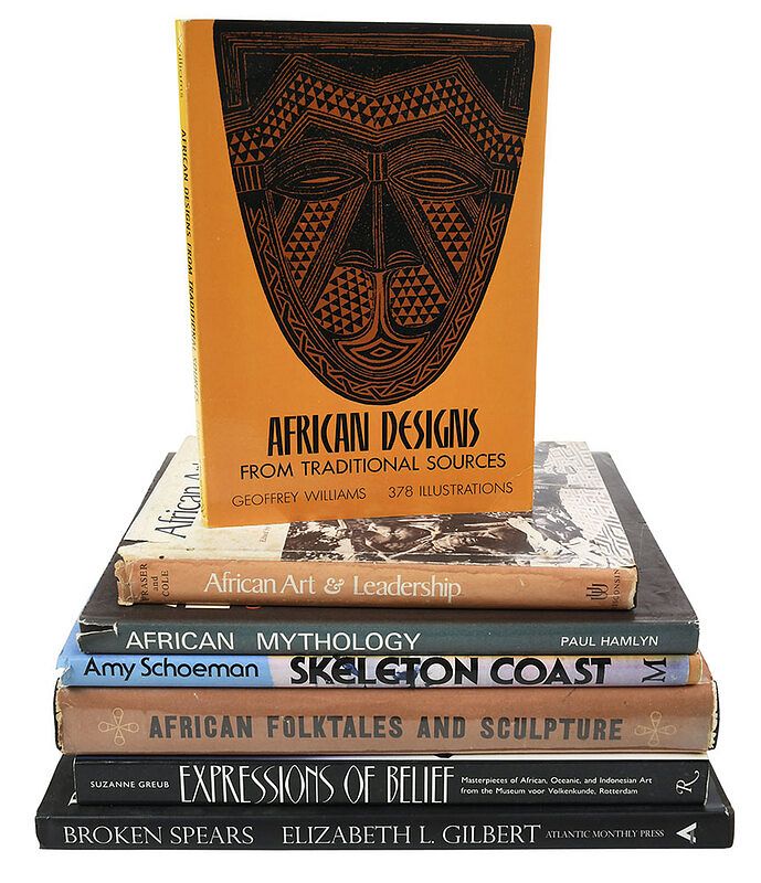 Appraisal: Titles on African Art History and Culture including The Sculpture