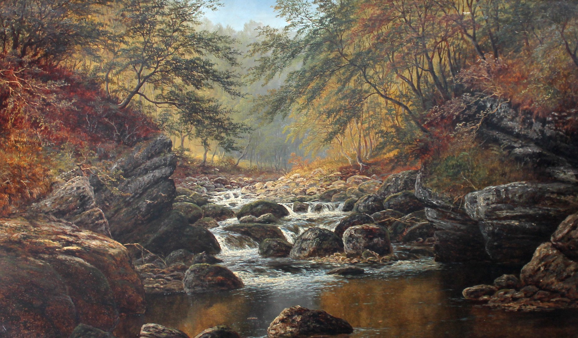 Appraisal: William Mellor - On the great Ingleton oil on canvas