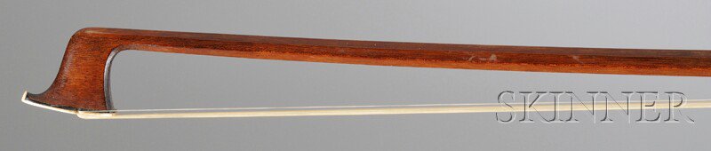 Appraisal: Silver-mounted Violin Bow the octagonal stick unstamped weight grams Estimate