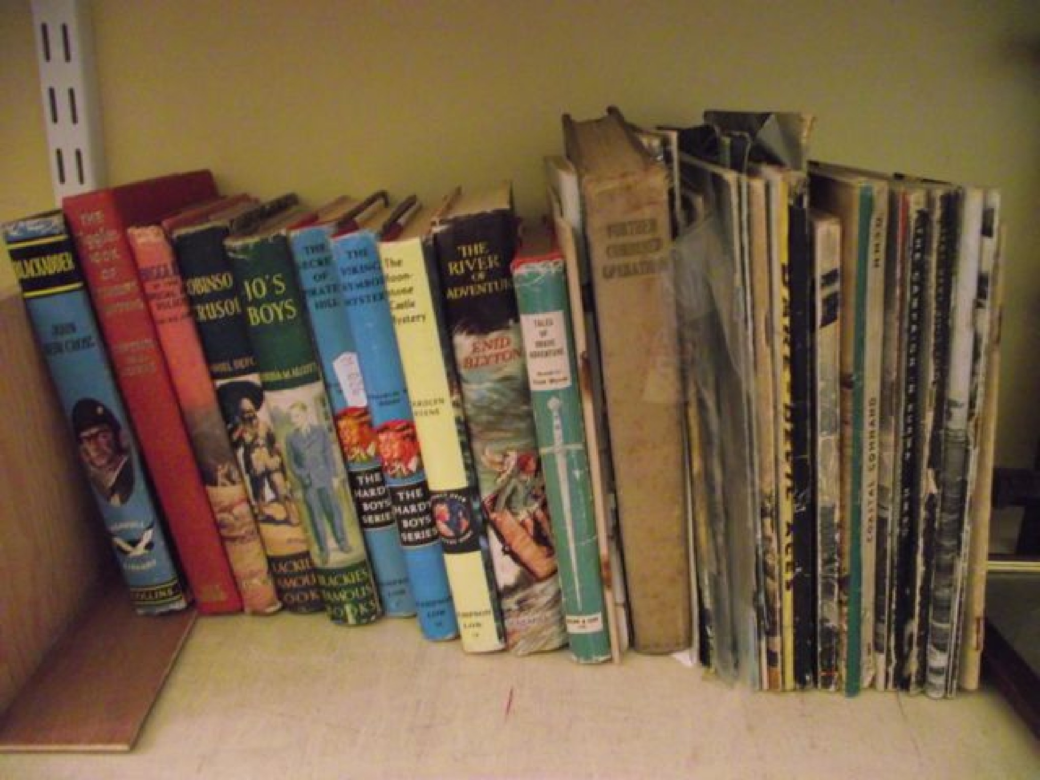 Appraisal: A small collection of children's books including Biggles of the