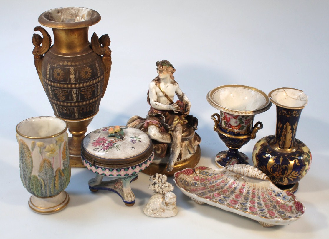 Appraisal: Various English and Continental thC and later porcelain to include