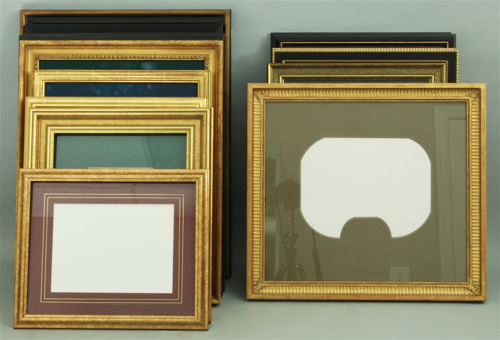 Appraisal: ASSORTED GROUP OF HIGH QUALITY MODERN FRAMES frames of varying