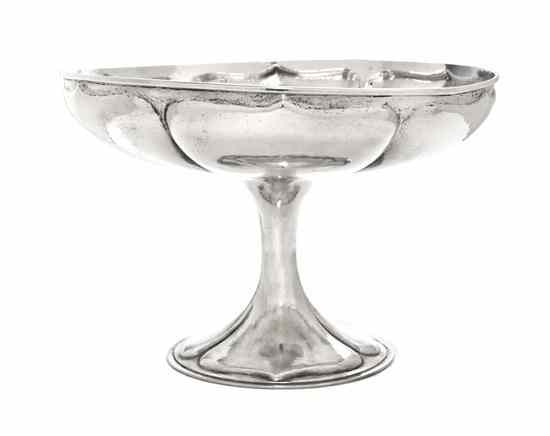 Appraisal: An American Arts Crafts Sterling Silver Compote Kalo Chicago -