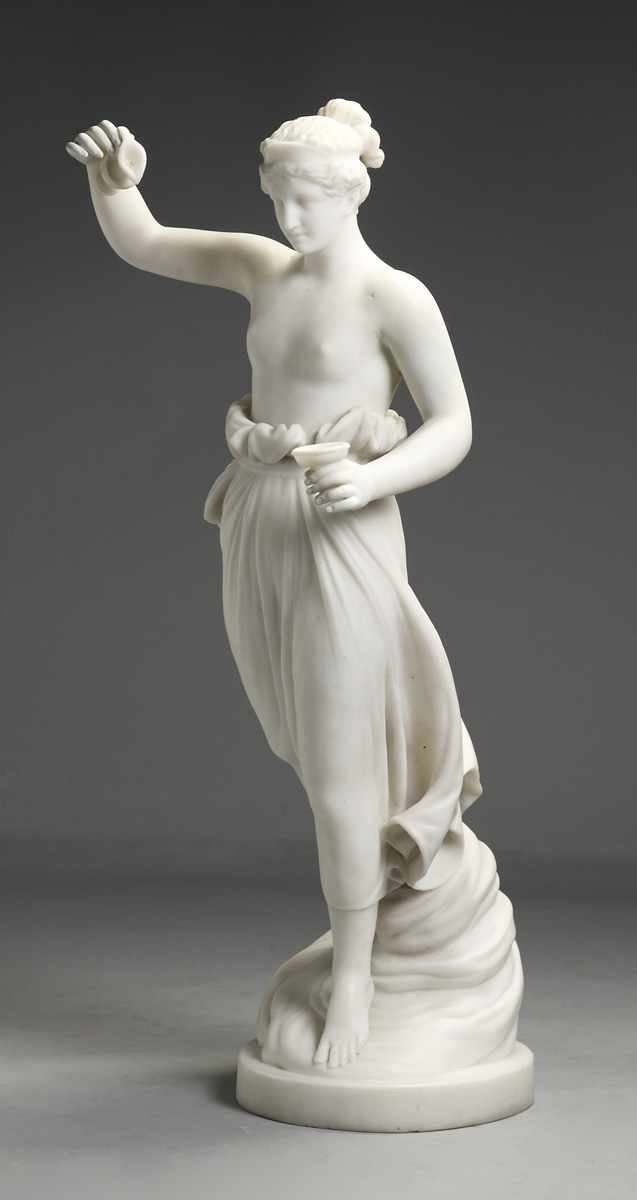 Appraisal: Pasquale Romanelli Italian - Marble Sculpture of woman Sgn Romanelli