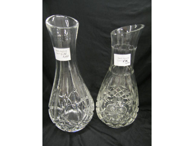 Appraisal: Pair of Cut Crystal Carafes