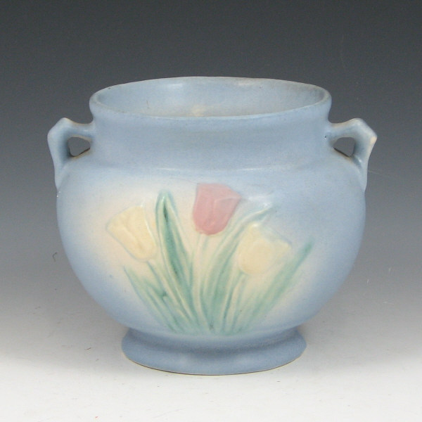 Appraisal: Hull Tulip - - Jardiniere - Mint Tulip jardiniere in