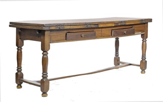 Appraisal: A REFECTORY EXTENDING TABLE Baroque and later France th c