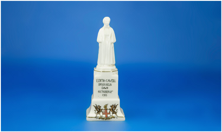 Appraisal: Willow Art Figurine Of the memorial to Edith Cavell Brussels