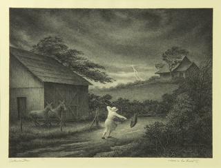 Appraisal: Print by Jackson Lee Nesbitt Jackson Lee Nesbitt American -