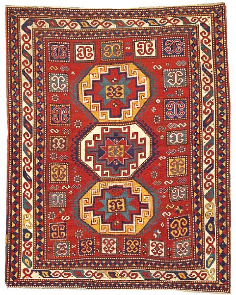 Appraisal: A Karachopf Kazak carpet Caucasus last quarter th century size