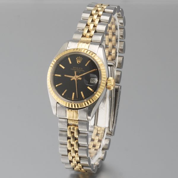 Appraisal: ROLEX REF K TUOTONE LADIES WATCH MODEL mm head will