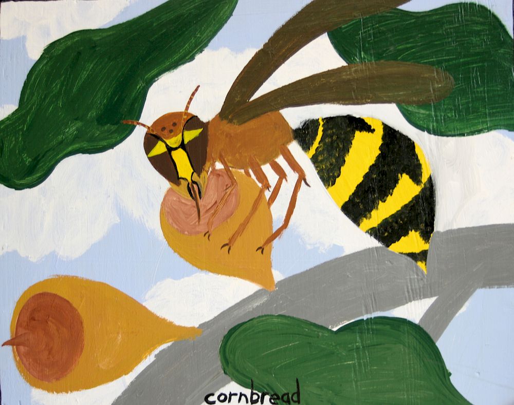 Appraisal: Outsider Art John Cornbread Anderson Yellow Hornet Anderson John Cornbread