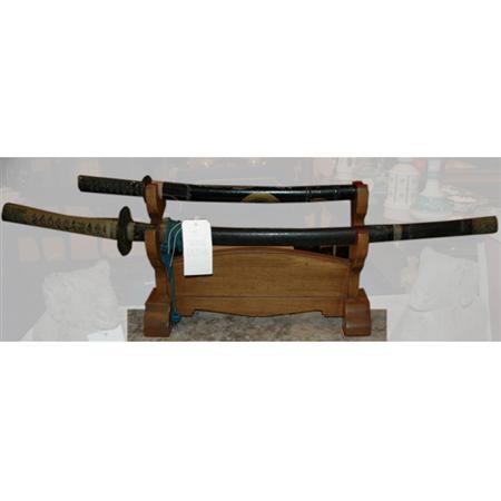 Appraisal: Two Japanese Swords Estimate -