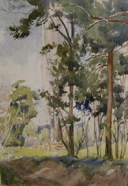 Appraisal: Anthony Dattilo-Rubbo - Pastoral Scene near the Hawkesbury pencil and