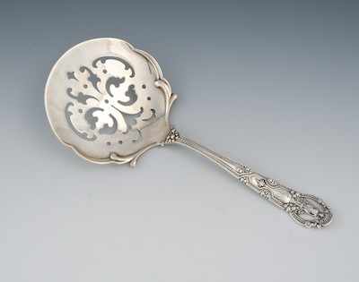 Appraisal: Tiffany Co Sterling Tomato Server Renaissance Pattern A cast sterling