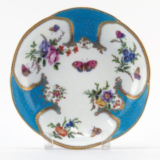 Appraisal: th Century French Sevres Style Blue Celeste Soft Paste Porcelain