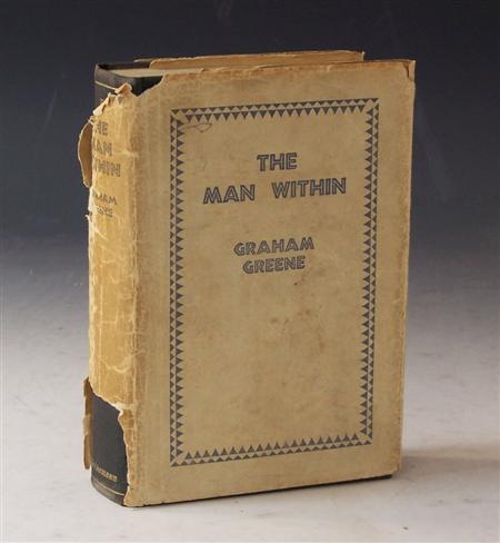 Appraisal: Greene Graham The man within London William Heinemann First edition