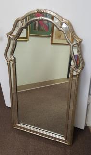 Appraisal: th C Gilt Frame Mirror th C Gilt Frame Mirror