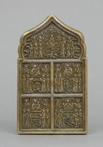 Appraisal: A Russian Silver Icon circa late th Century Assayer hallmark