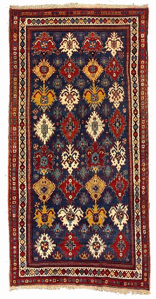 Appraisal: A Kazak rug Caucasus circa size approximately ft in x