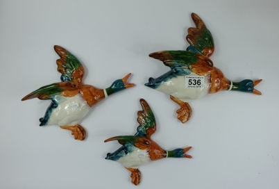 Appraisal: Beswick Mallard wall plaques - - and -