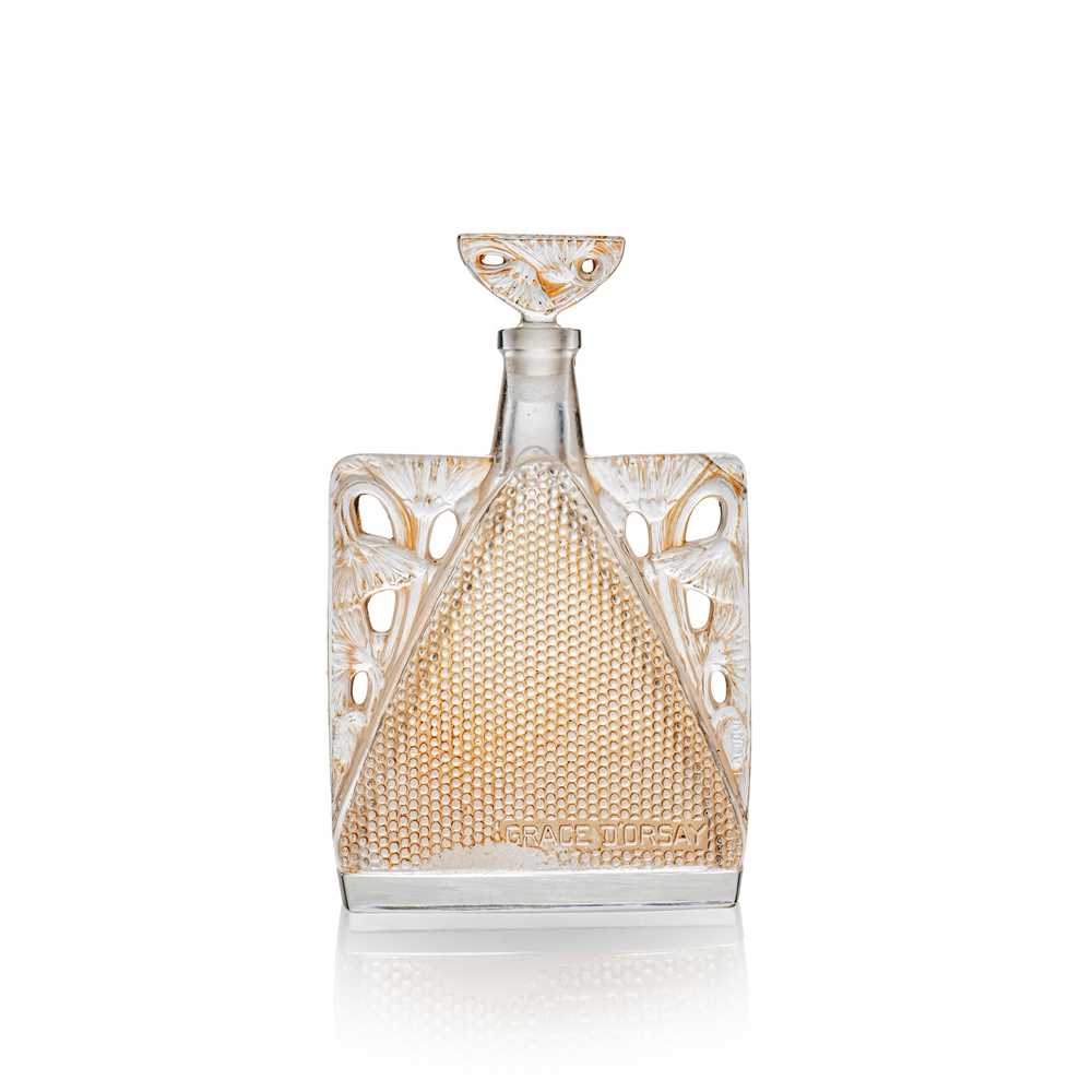 Appraisal: REN LALIQUE FRENCH - GR CE SCENT BOTTLE D ORSAY