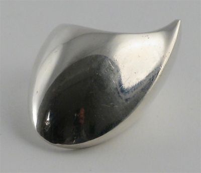 Appraisal: A Georg Jensen silver ring designed by Nanna Ditzel model