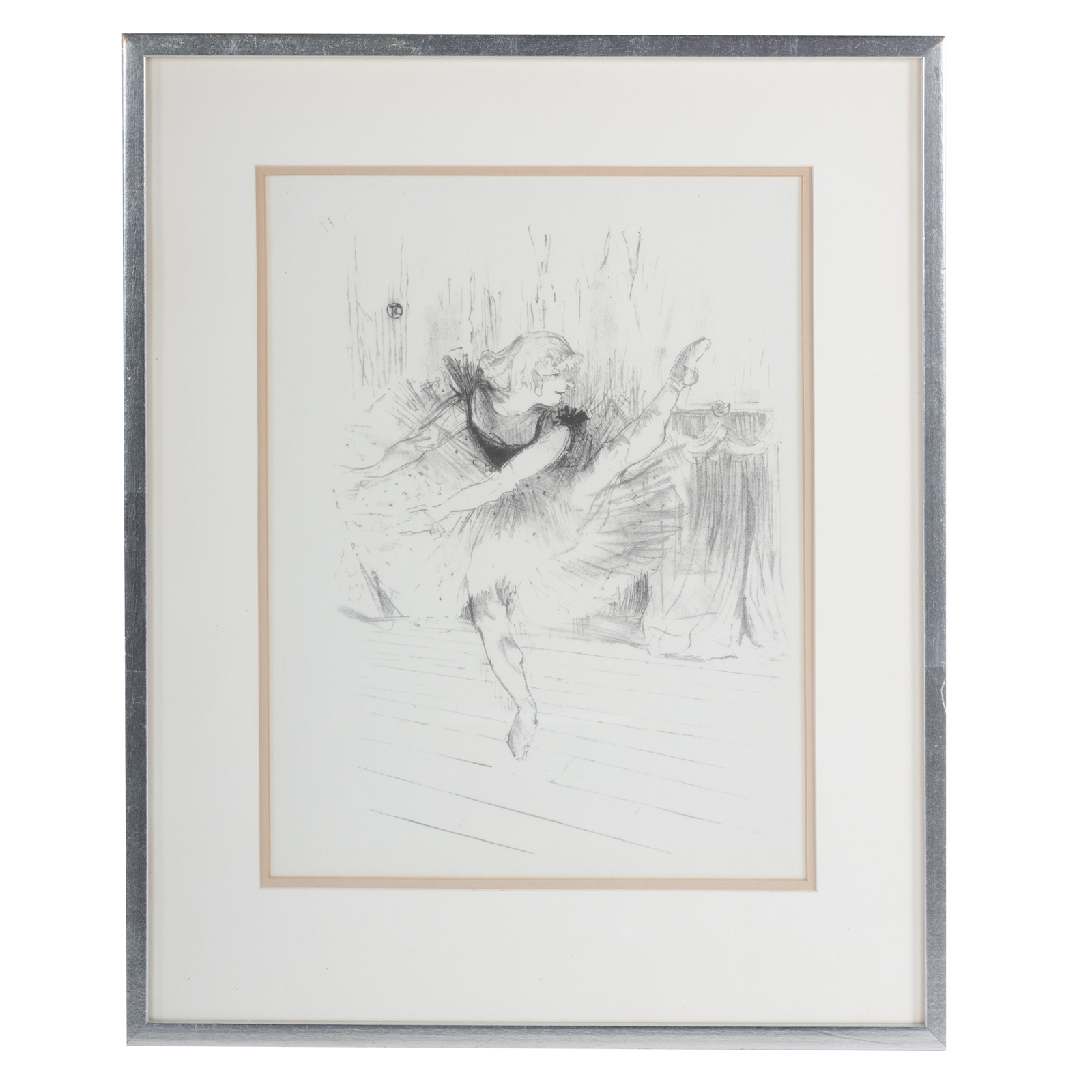 Appraisal: HENRI TOULOUSE-LAUTREC MISS IDA HEATH DANSEUSE ANGLAIS LITHOGRAPH French -