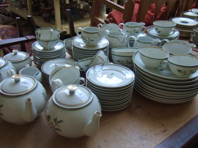 Appraisal: An extensive Royal Copenhagen dinner tea and coffee service pattern