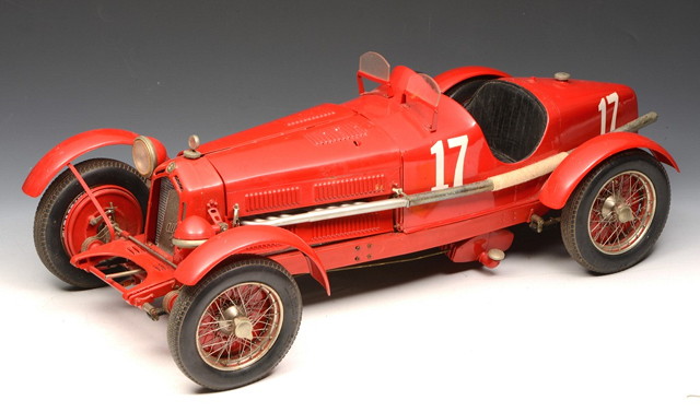 Appraisal: A SCALE MODEL OF AN ALFA ROMEO 'S TWO SEATER