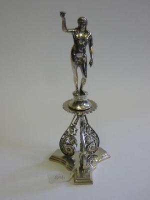 Appraisal: A VICTORIAN FIGURE maker John Crane London modelled with a