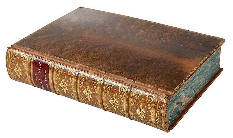 Appraisal: Fore-Edge Painting Book The Indian Mutiny of by George Malleson