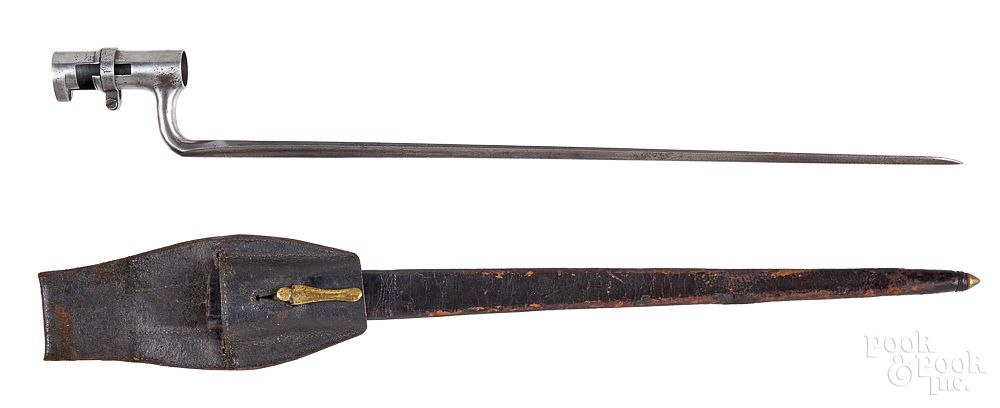 Appraisal: U S model - bayonet and scabbard U S model