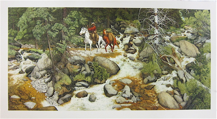 Appraisal: BEV DOOLITTLE LIMITED EDITION COLOR LITHOGRAPH California born The Forest