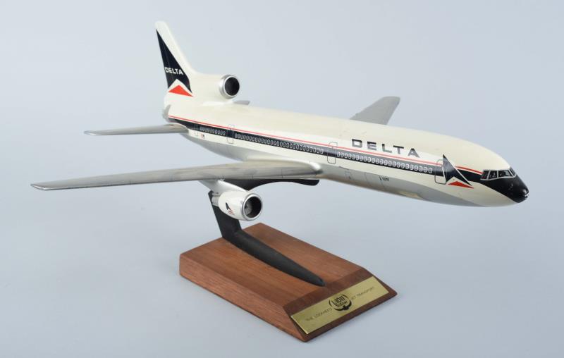 Appraisal: Delta Scale Model Display Plane This plane has a base