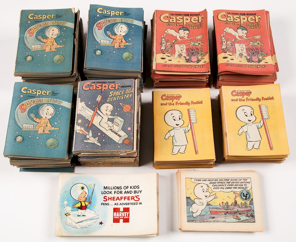 Appraisal: Vintage Casper the Friendly Ghost Comic Books Vintage Casper the