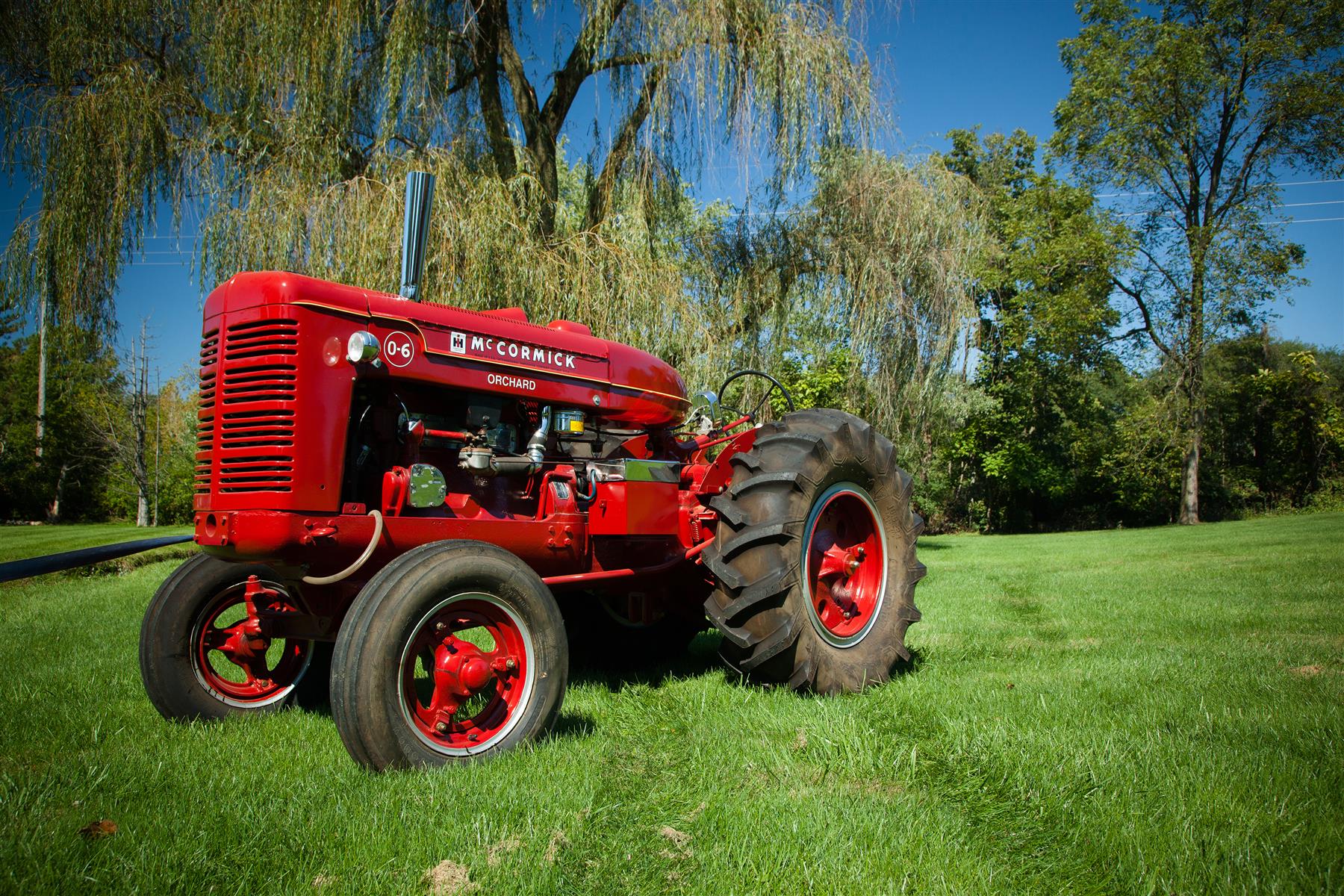 Appraisal: INTERNATIONAL HARVESTER McCORMICK MODEL ORCHARD TRACTOR American ca Beautifully restored