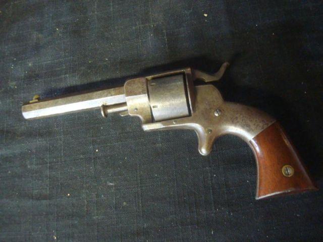 Appraisal: American Civil War Era Pistol Allen Wheelock Marked along barrel