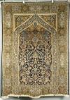 Appraisal: PRAYER RUG - ' X ' - Oriental prayer rug