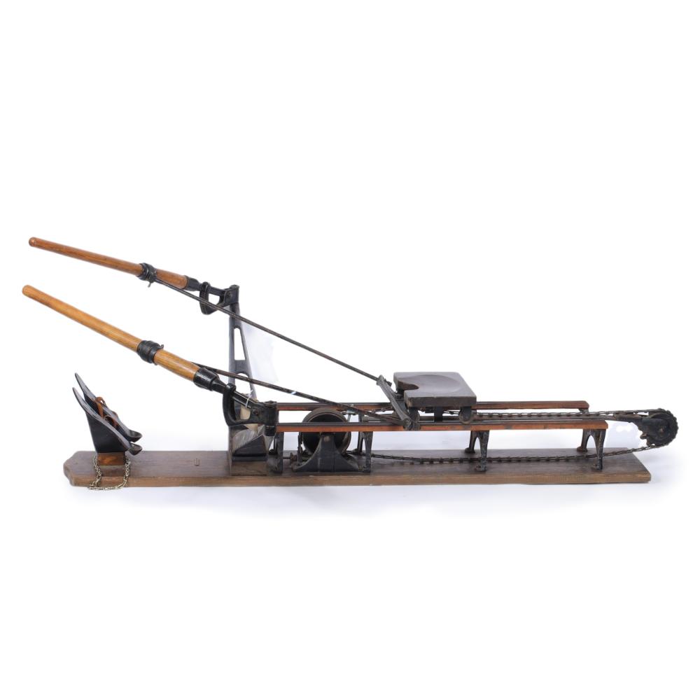 Appraisal: EARLY WRIGHT DITSON ROWING MACHINE FROM A CRUISE SHIP CA