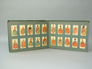 Appraisal: A cigarette card album containing a quantity of part sets