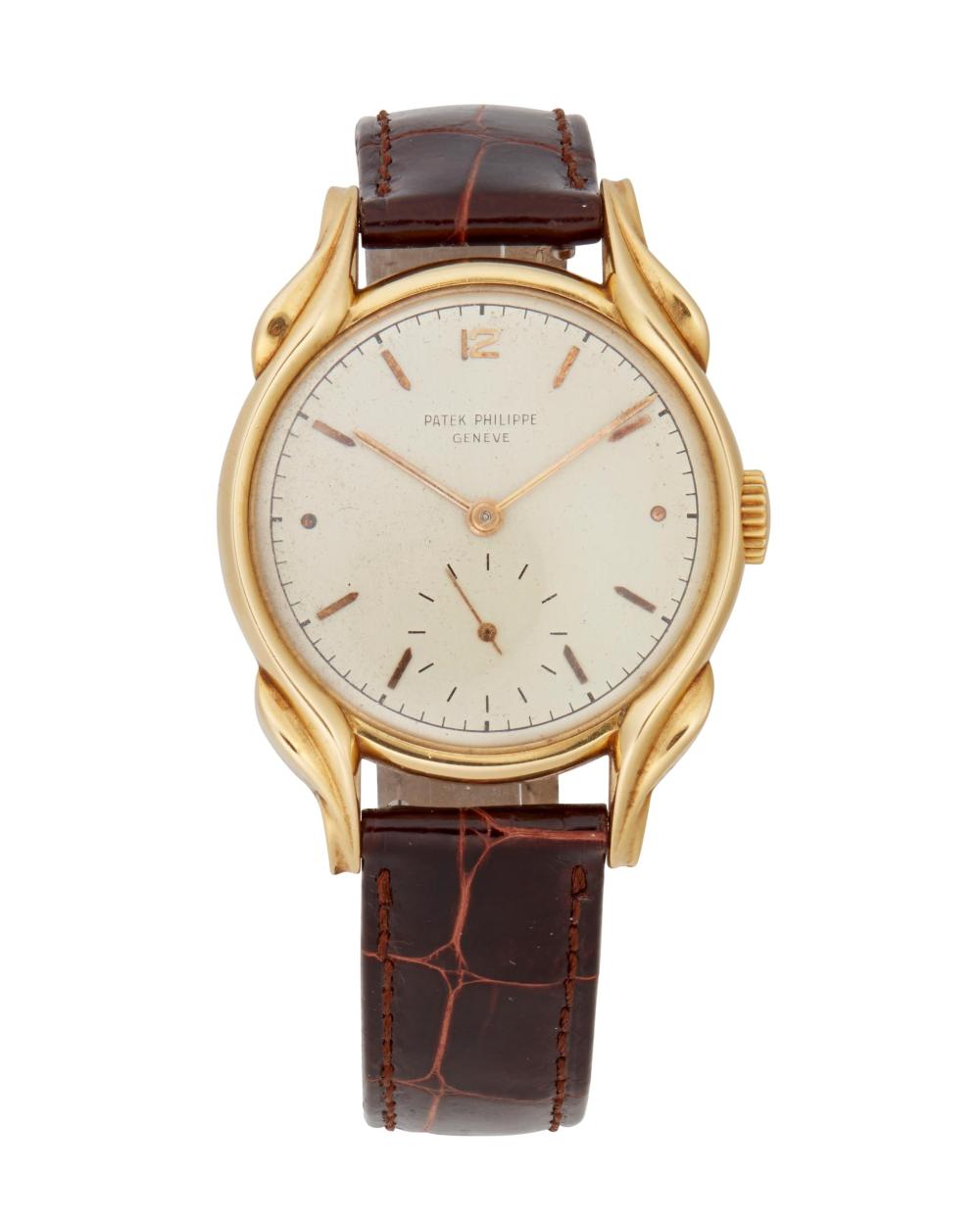 Appraisal: A PATEK PHILIPPE GOLD WRISTWATCHA Patek Philippe gold wristwatch k